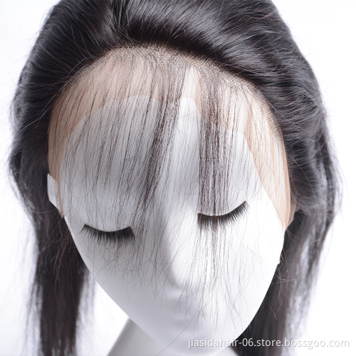 Preplucked Ear to Ear Natural Hairline Top Quality High Digital Thin HD Transparent Swiss Lace Frontal Vendor
